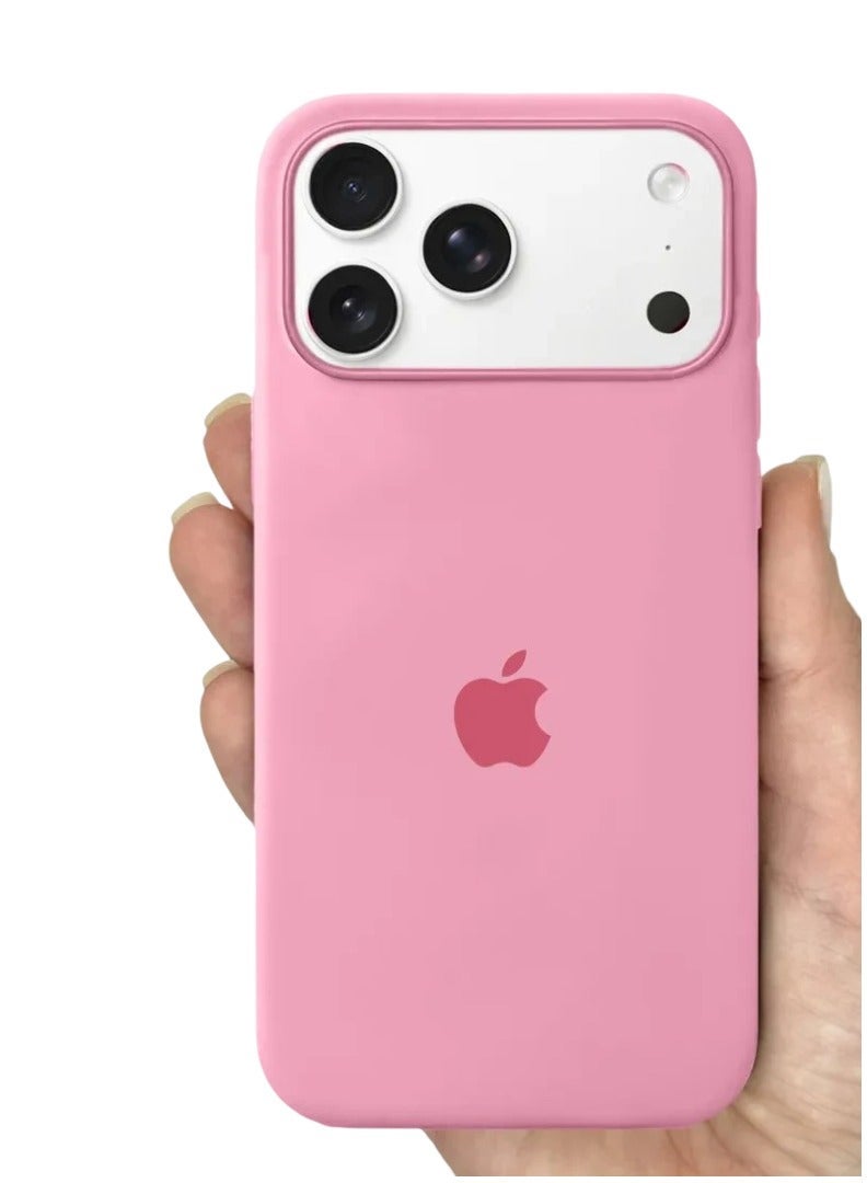 غطاء آيفون 17 برو بلمسة ناعمة وحماية كاملة للجسم لآيفون 17 برو، غطاء مقاوم للخدوش والصدمات مع بطانة من الألياف الدقيقة لآيفون 17 برو - Image 1